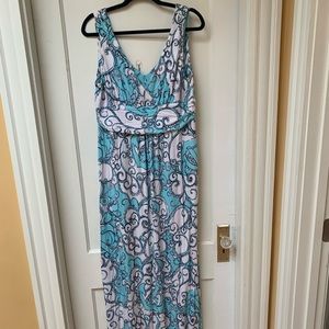 Lily Pulizter Maxi Dress Size XL